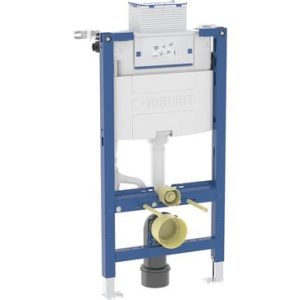 Geberit Duofix monteringselement 980 mm med Omega indbygningscisterne til væghængt toilet