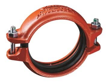 Victaulic FireLock Style 009N fast rillekobling 273mm rød til sprinklersystemer