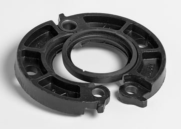 Victaulic Style 741 flangeadapter sort 114,3 mm til rille-system