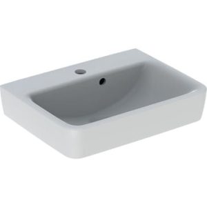 Geberit Renova Plan håndvask hvid keramik 500x380 mm