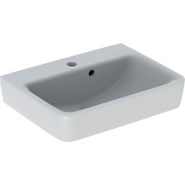 Geberit Renova Plan håndvask hvid keramik 500x380 mm