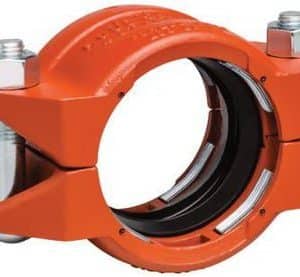 Victaulic Style 99 orange kobling til glat stålrør 139.7 mm med EPDM-pakning