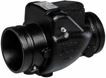 Victaulic 716 kontraventil 114,3mm sort duktilt jern med EPDM-pakning