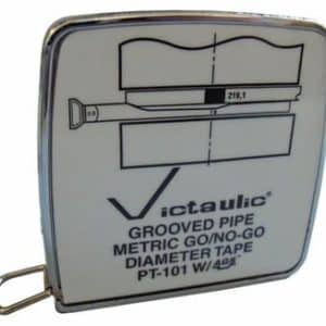Victaulic målebånd til kontrol af OGS-AGS riller 26,9-630 mm