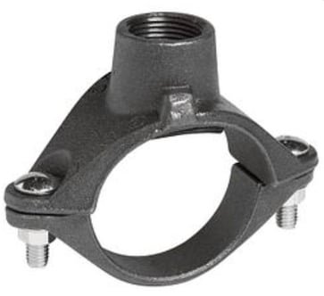 Victaulic outlet tee Style 922 Firelock 42,4 mm galvaniseret sprinkler T-stykke med EPDM-pakning