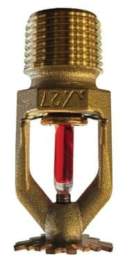 Victaulic V2763 FireLock pendent sprinkler i messing med 1/2 tomme BSPT gevind