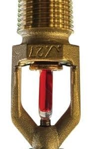Victaulic V2763 K5.6 FireLock pendent sprinkler hvid med 1/2 tommer BSPT gevind til brandslukningssystemer
