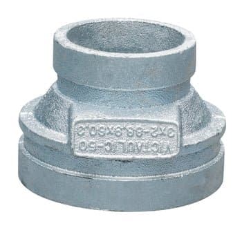 Victaulic No. 50 reduktion koncentrisk galvaniseret 139,7x76,1 mm til sprinklersystemer