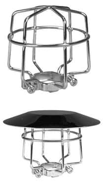 Victaulic sprinklerskærm upright V27 i krom til beskyttelse af sprinklerhoved